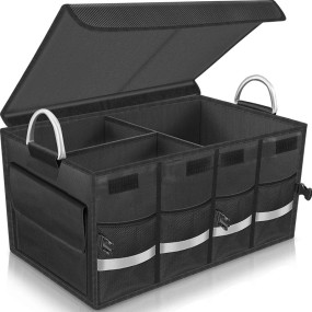 Car Storage Box Factory - 2024 Oxford Cloth Foldable Customizable logo