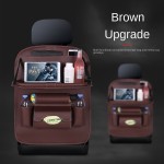 Car Storage Bag Manufacturer - Universal Foldable PU Leather Backseat
