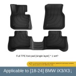 Car Floor Mats Factory - Full TPE for BMW I3 X3 18-24 Models