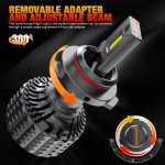 LED Headlight Bulbs Manufacturer - H4 H1 H7 Canbus 6000LM 12V