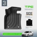 Car Floor Mats Factory - TPE for 18-23 Toyota Camry Fuel Version