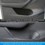 Door Storage Slot Mat Factory - All-inclusive Silicone for Model Y