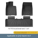 Car Foot Pad Factory - Waterproof TPE for 24 Xiaomi SU7 Models