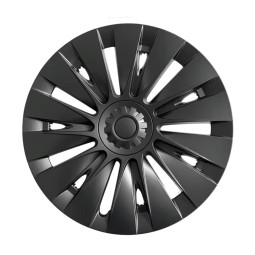 Wheel Hubcaps Manufacturer - 14-spoke G Glossy-matte Black 4-piece Set