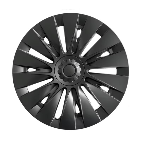 Wheel Hubcaps Manufacturer - 14-spoke G Glossy-matte Black 4-piece Set
