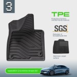 Car Floor Mats Manufacturer - Waterproof TPE for 23-24 Zeekr 007