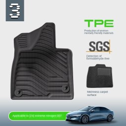 Car Floor Mats Manufacturer - Waterproof TPE for 23-24 Zeekr 007