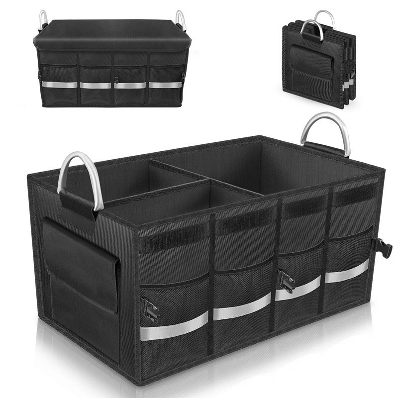 Car Trunk Organizer Factory - Multipurpose Foldable Box With Lid