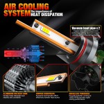 LED Headlight Bulbs Manufacturer - H4 H1 H7 Canbus 6000LM 12V