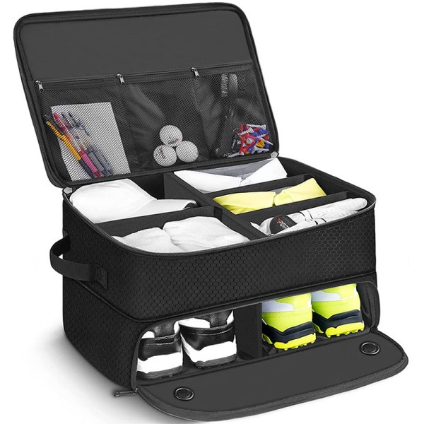 Golf Trunk Organizer Factory - 2 Layer Waterproof Separate Compartments