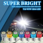 T10 LED Tail Light Manufacturer - W5W 168 9SMD 12V Marker Parking