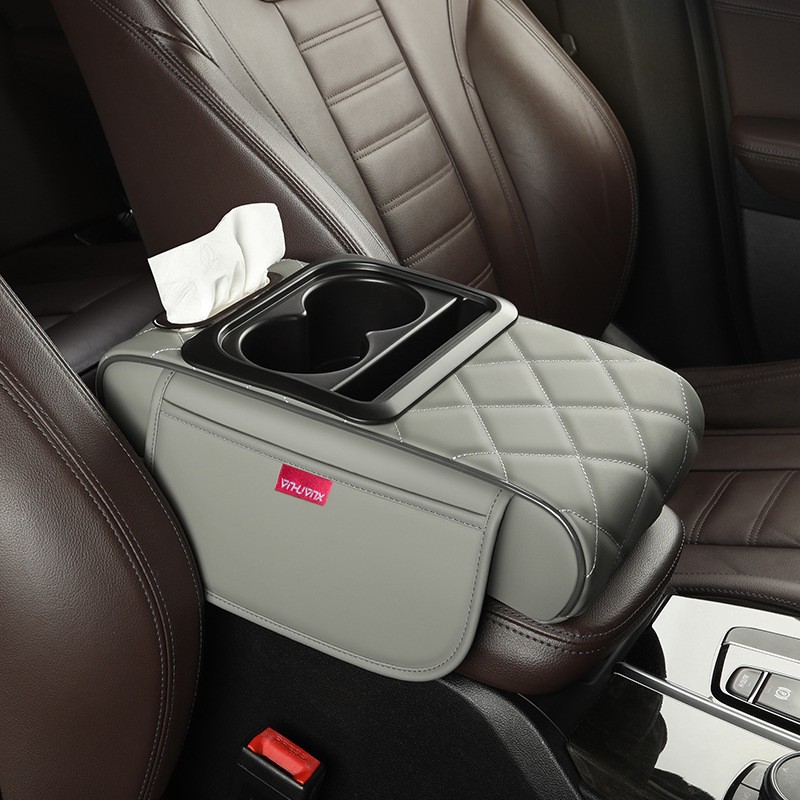 Storage Organizer Manufacturer - Leather Car Interior Armrest