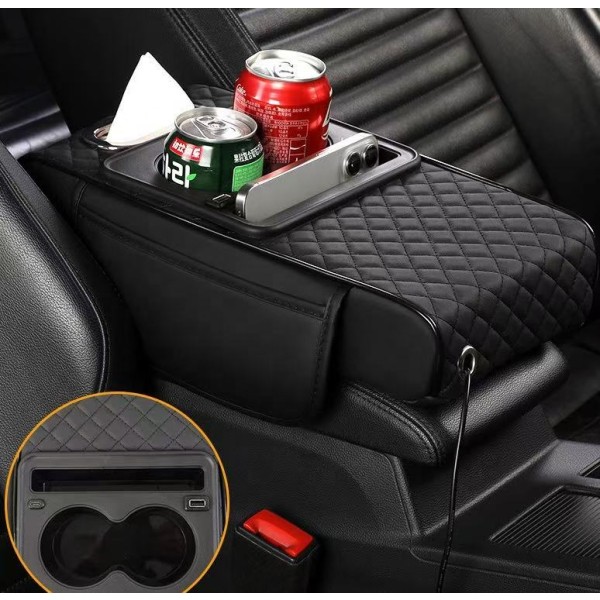 Charging Armrest Supplier - New 4 in 1 Car Armrest Box