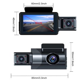 4K Dashcam Manufacturer - 3 Inch HD Car Black Box