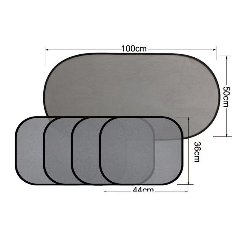 Magnetic Curtain Manufacturer - Universal 4 Pcs Car Sunshade