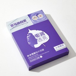 Oem批发新到货毛孔清洁收缩，保湿亮白泥片面膜的脸
