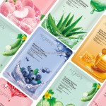 热卖多效保湿补水滋养抗皱面膜Oem天然植物桃果面膜片
