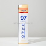 工厂定制97%牙齿清洁牙膏高品质柠檬精华优质美白牙膏薄荷私人标签