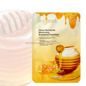 Factory-Price Moisturizing Anti-Aging Silk Facial Mask Niacinamide Extract Honey for Firming Nourishing Raw Material Sheet Face