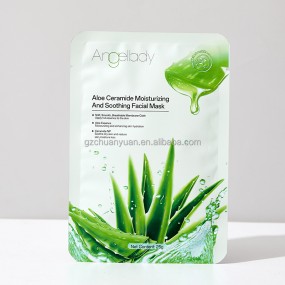 OEM/ODM Private Label Customized Face Mask Soothing Skin Aloe Ceramide Niacinamide Face Mask Sheet Wholesale