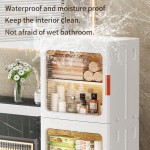 Toilet Storage Rack Manufacturer - Multi-layer Crevice Cabinet Plastic