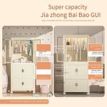 Baby Wardrobe Factory - Household Installation Free Storage Cabinet