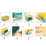 Building Blocks Storage Box Manufacturer - Portable Cute Cartoon Baby Clothes Toy