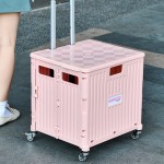 Shopping Cart Factory - Wholesale 80L Heavy Duty Plastic Foldable