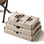 Plastic Storage Bin Manufacturer - Outdoor Camping Collapsible with Cover