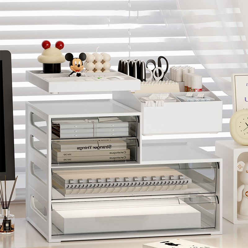 Desktop Storage Rack Factory - Multifunctional Large Capacity for Student Study