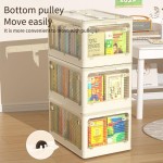 Book Storage Box Manufacturer - Plastic Fold for Student Room Organizing