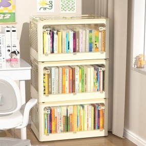 Book Storage Box Manufacturer - Plastic Fold for Student Room Organizing