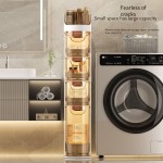 Plastic Storage Rack Manufacturer - Wholesale Multi-Layer Narrow Sandwich Cabinet