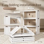 Foldable Storage Cabinet Manufacturer - Best-selling Stackable Closet Organizer