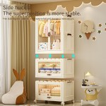 Storage Cabinet Factory - 56cm Foldable Drawer Style Baby Clothing