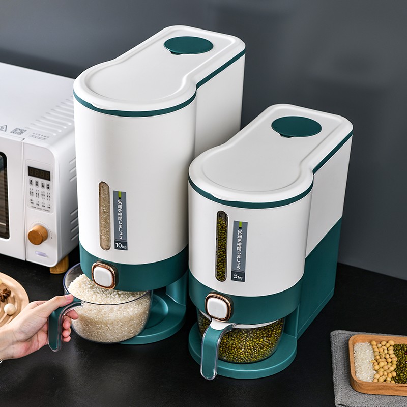 Kitchen Garbage Can Manufacturer - 2 Tiers Sorting with Wheels Large Capacity