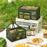 Camping Storage Box Manufacturer - Foldable with Lids Collapsible Picnic Basket