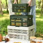 Camping Storage Box Manufacturer - Foldable with Lids Collapsible Picnic Basket