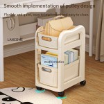 Book Storage Rack Factory - Movable Multi-Layer Schoolbag Desk Shelf