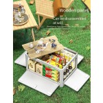 Camping Storage Container Manufacturer - Multifunctional Collapsible with Wooden Boards
