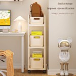 Book Storage Rack Factory - Movable Multi-Layer Schoolbag Desk Shelf