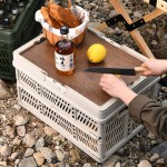 Camping Storage Box Manufacturer - Foldable with Lids Collapsible Picnic Basket