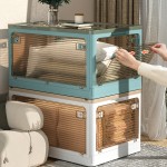 Storage Box Manufacturer - Modern Design Transparent Plastic Wardrobe