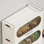 Kitchen Storage Cabinet Manufacturer - Eco-friendly Plastic Spice Cabinet