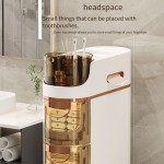 Plastic Storage Rack Manufacturer - Wholesale Multi-Layer Narrow Sandwich Cabinet