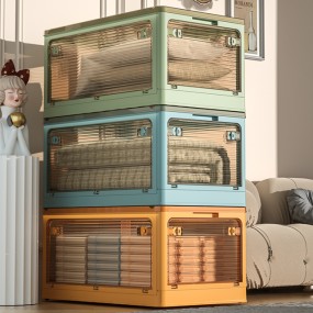 Storage Box Manufacturer - Modern Design Transparent Plastic Wardrobe