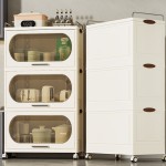 Kitchen Storage Cabinet Manufacturer - Eco-friendly Plastic Spice Cabinet