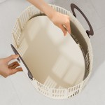 Dirty Clothes Basket Manufacturer - Household Ventilated Laundry with Wheels