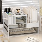 Desktop Storage Rack Factory - Multifunctional Large Capacity for Student Study