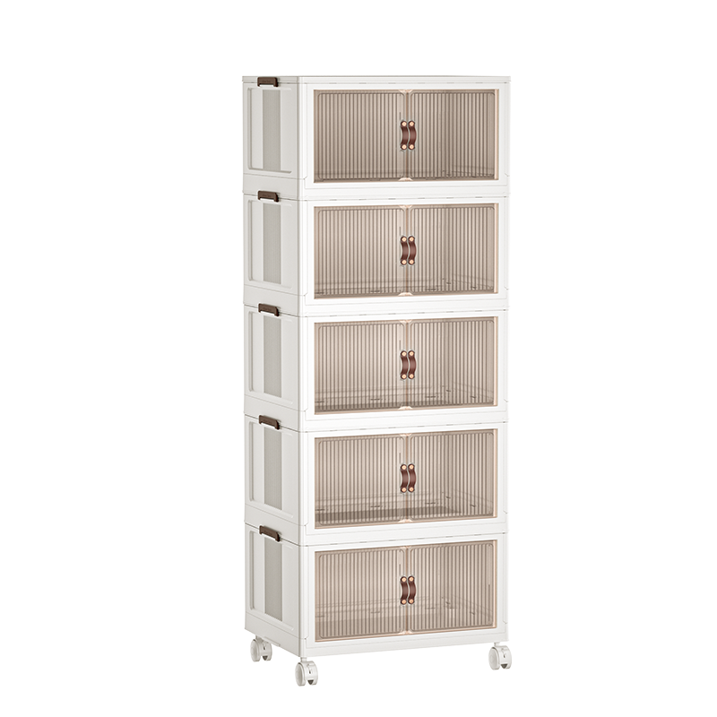 Storage Cabinet Factory - Mini Double Opening Stackable with Lids